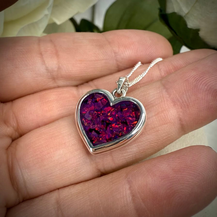 In My Heart Rim .925 Silver Pendant