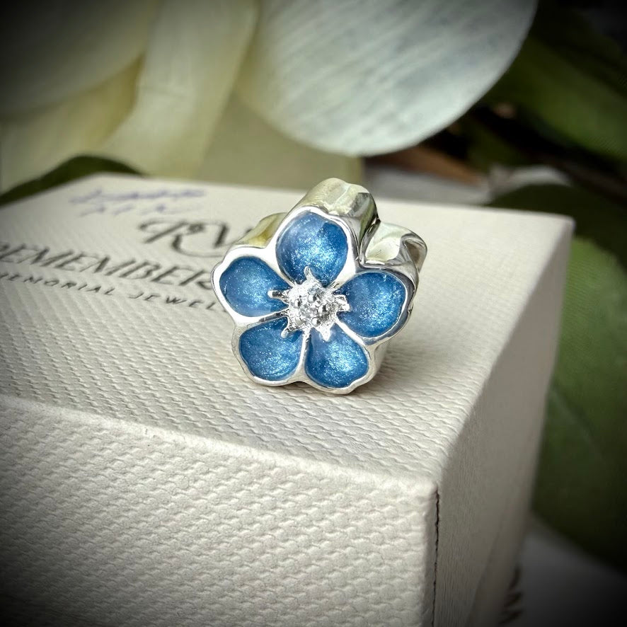 Forget Me Not Bracelet Charm