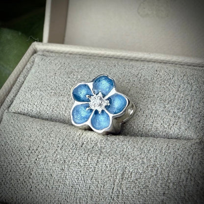 Forget Me Not Bracelet Charm