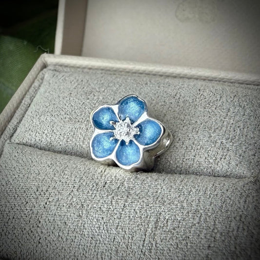 Forget Me Not Bracelet Charm