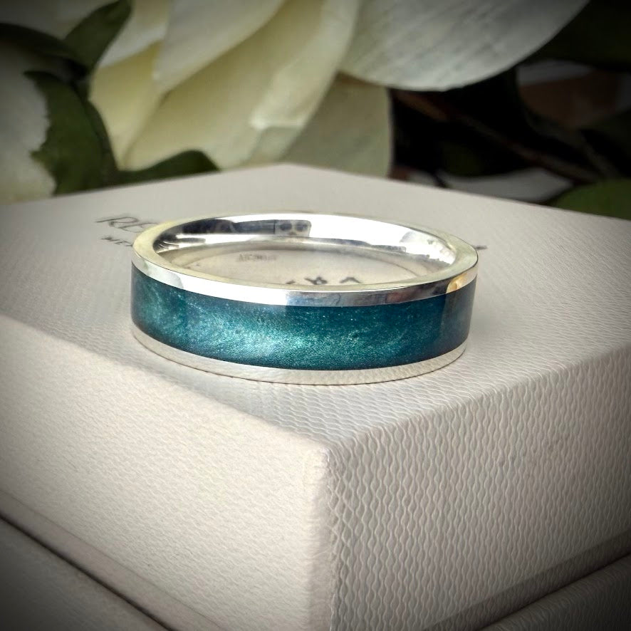 6mm Silver Band Ring