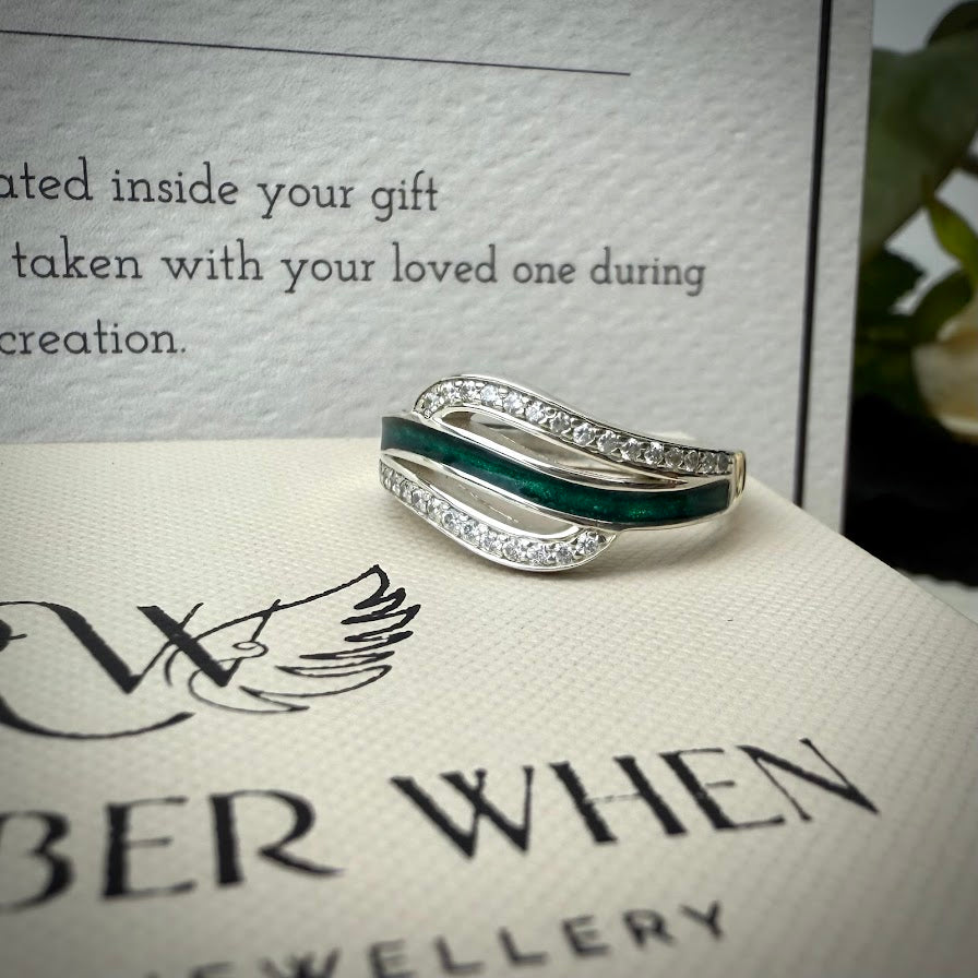 9ct Gold Eternal Wave Ring