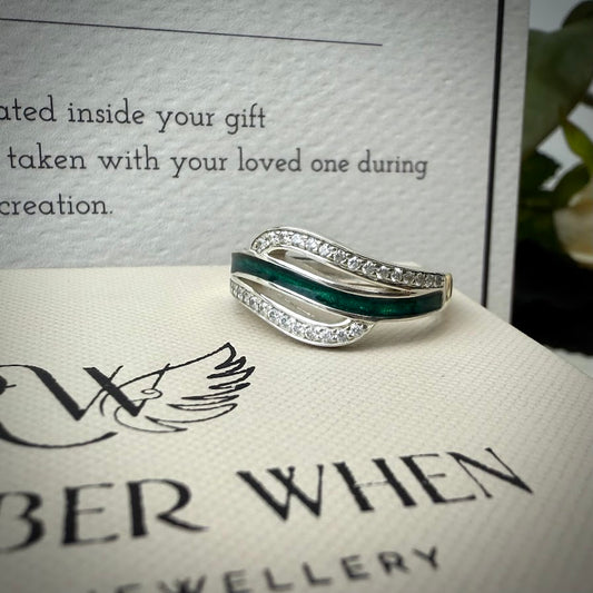 9ct Gold Eternal Wave Ring