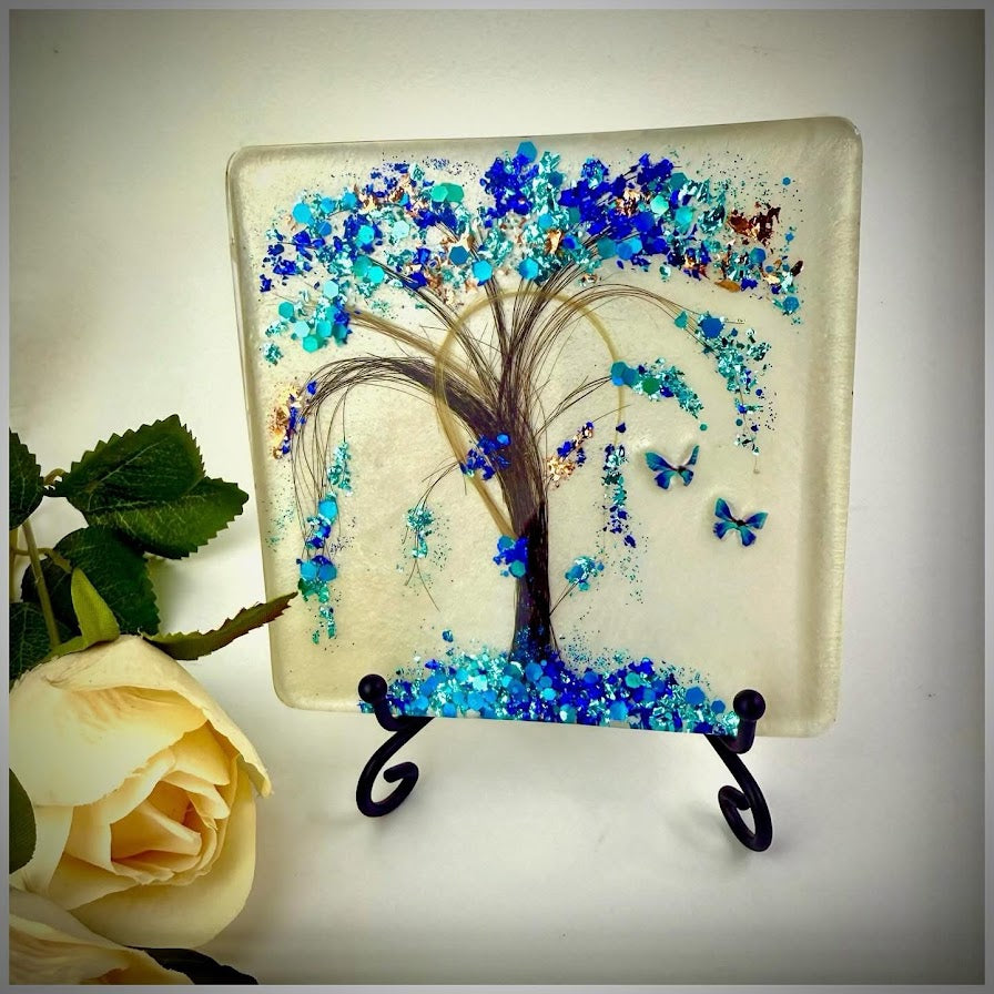 Hair/ Horse hair Tree of Life Tile