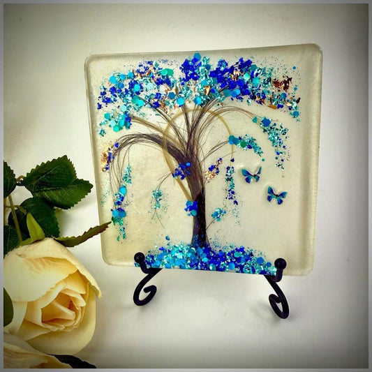 Hair/ Horse hair Tree of Life Tile
