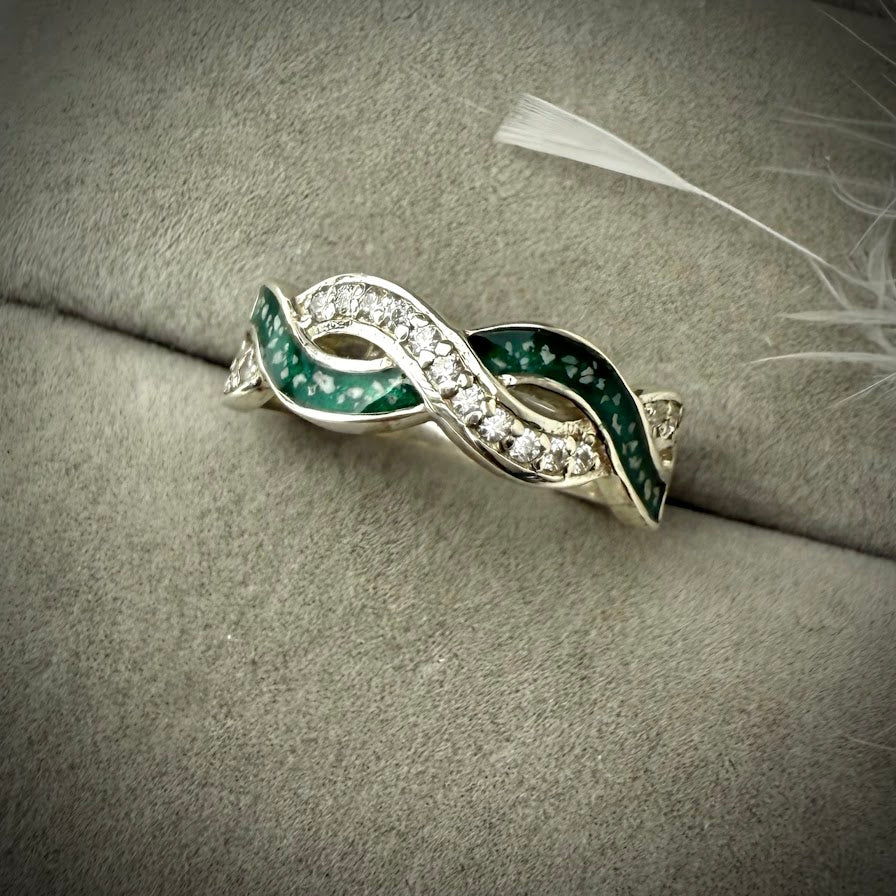 Entwined Love .925 Silver Ring