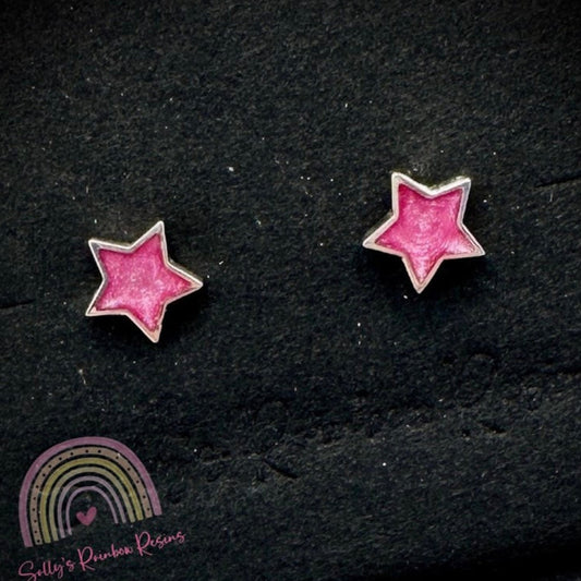 Star .925 Silver Stud Earrings