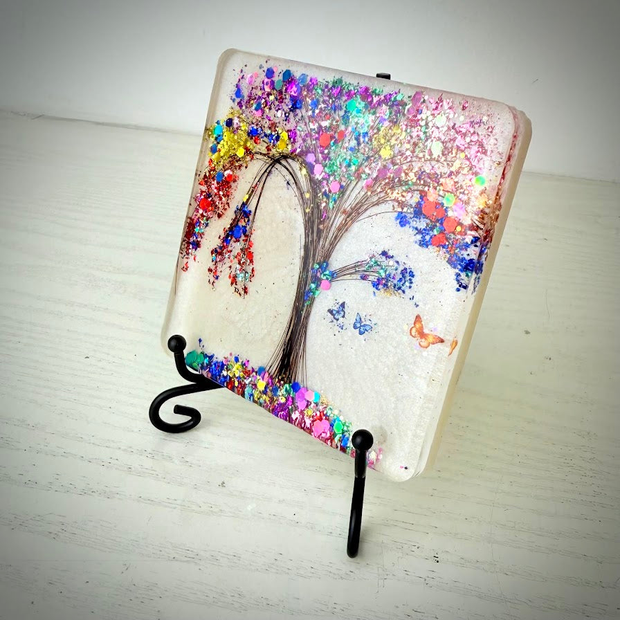 Hair/ Horse hair Tree of Life Tile