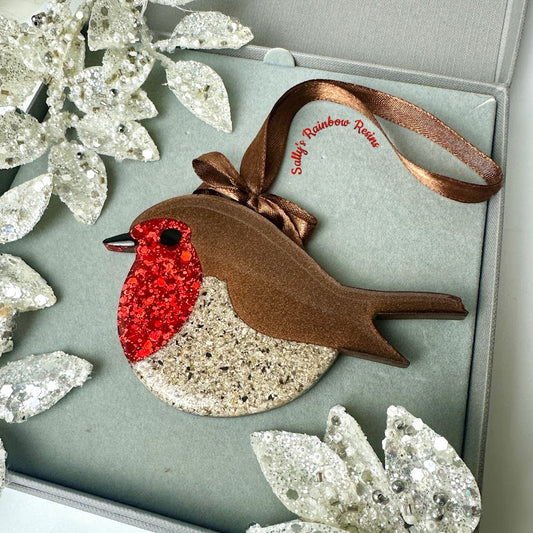 Large Robin Memorial Decoration