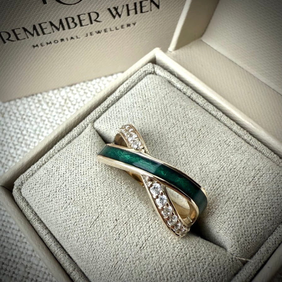 9ct Gold Infinity Ring