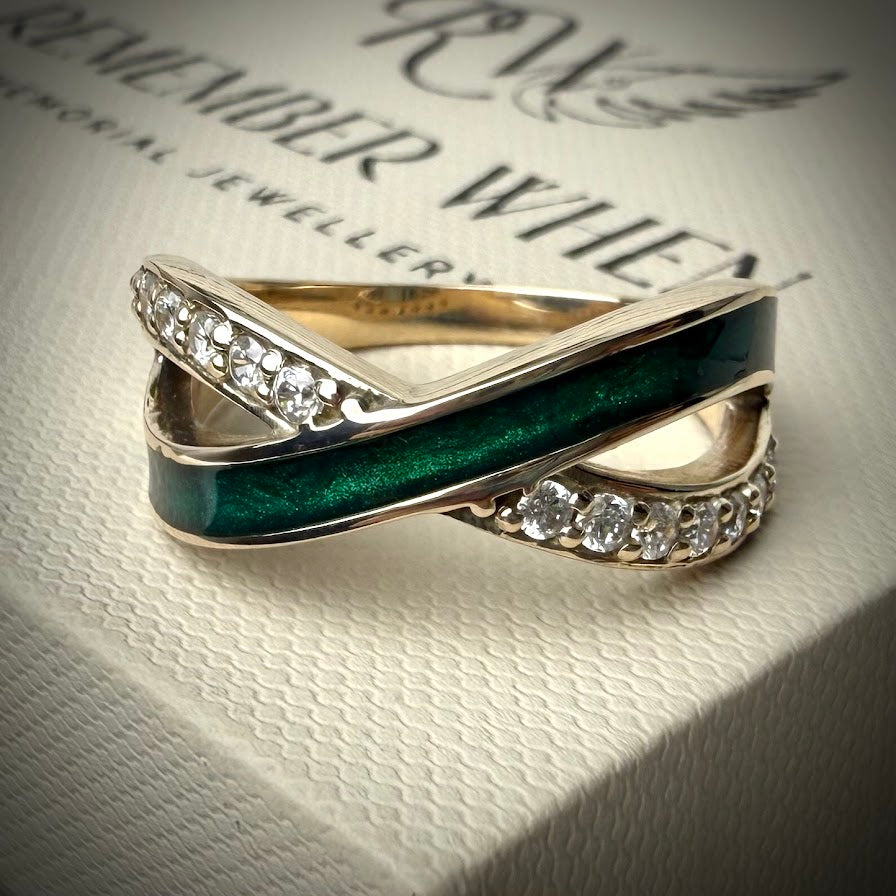 9ct Gold Infinity Ring