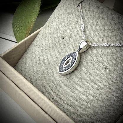 The Eternity Within Marquise Pendant