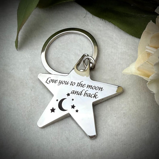 The Everlasting Star Keyring