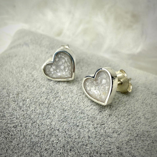 Heart Stud Earrings