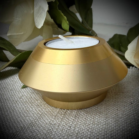 Heaven's Glow Gold Ashes Urn Candle