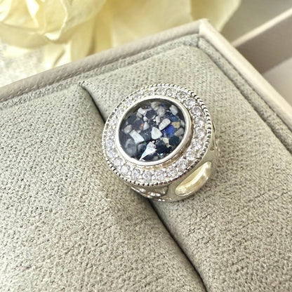 CZ Round Bracelet Charm