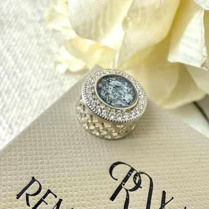 CZ Round Bracelet Charm