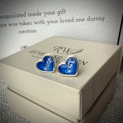 Heart Stud Earrings