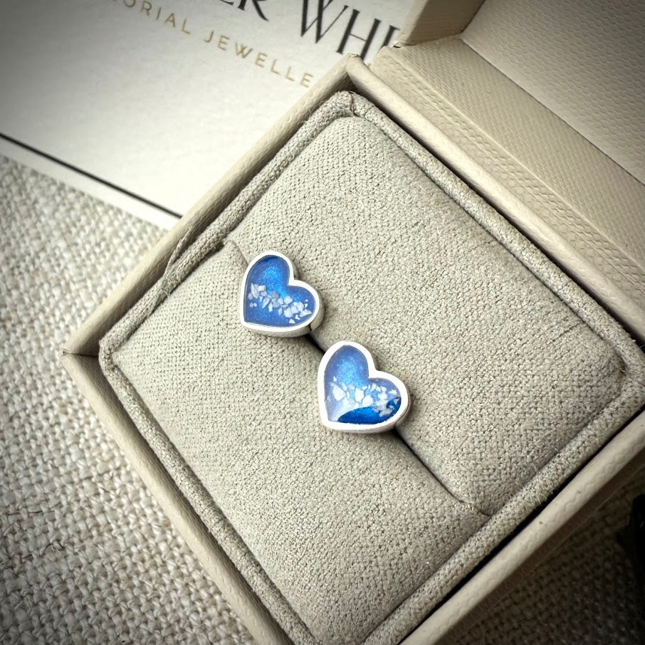 Heart Stud Earrings
