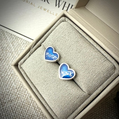 Heart Stud Earrings