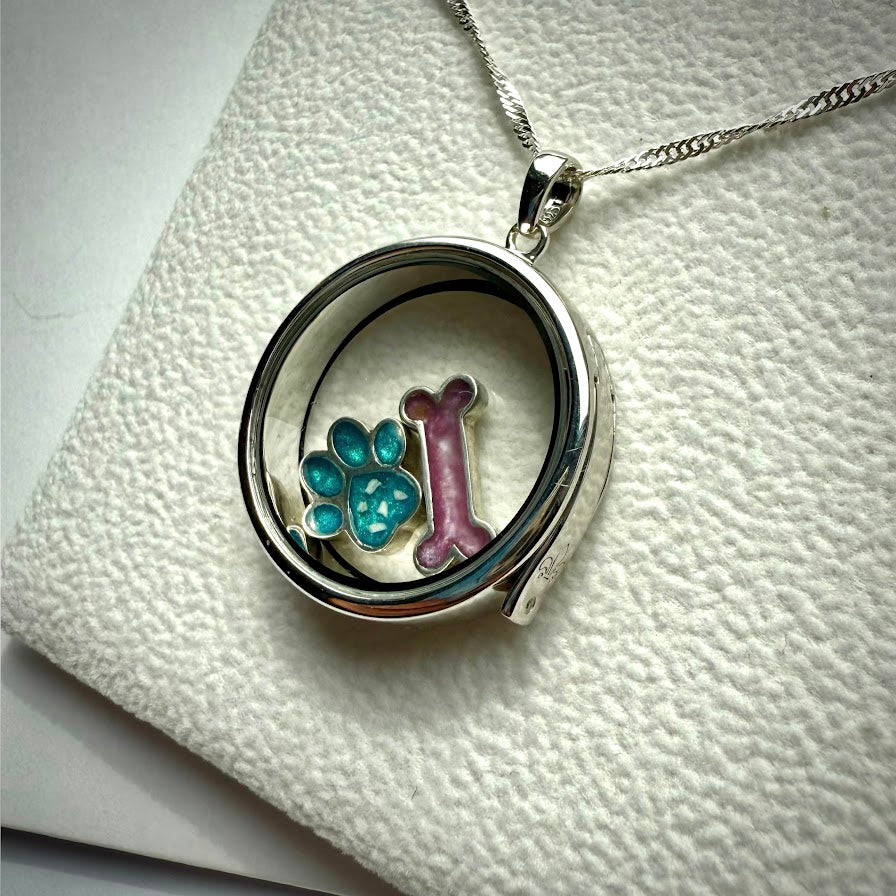 Additional .925 Silver charms for floating lockets