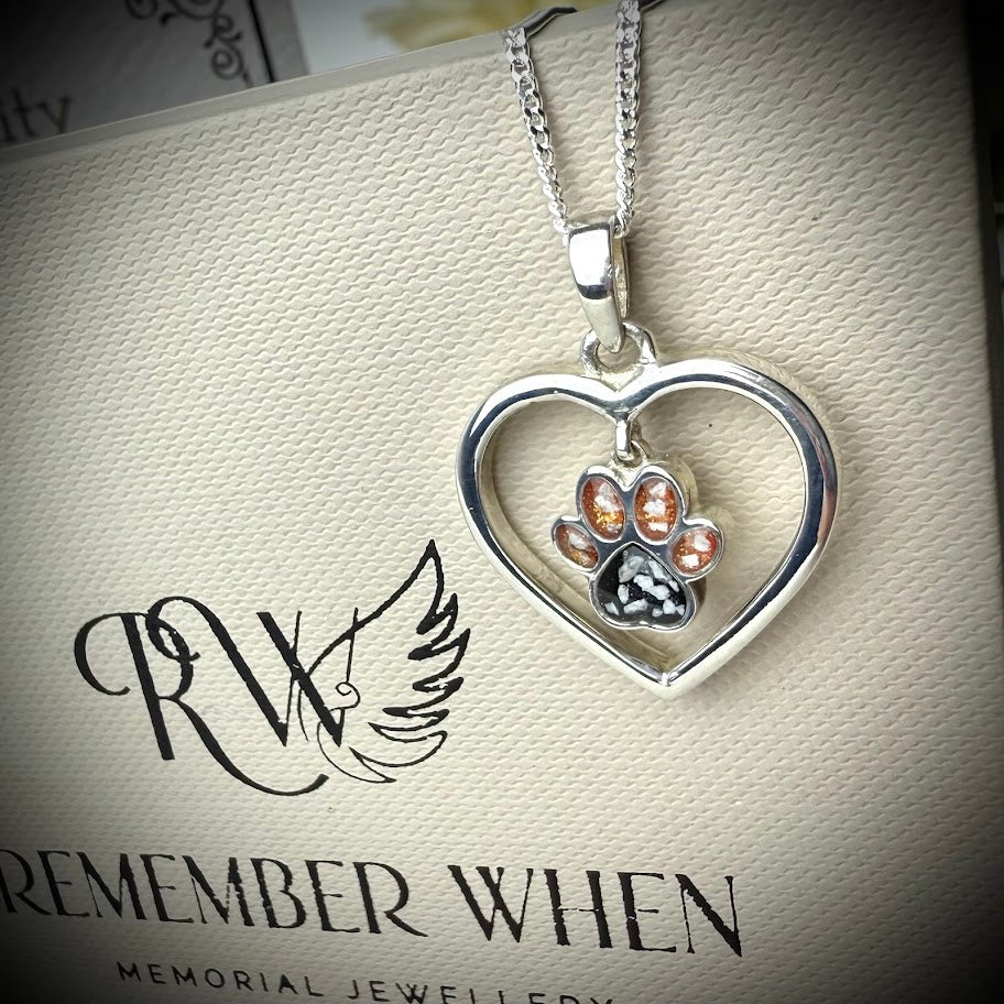 Paw Within My Heart Pendant