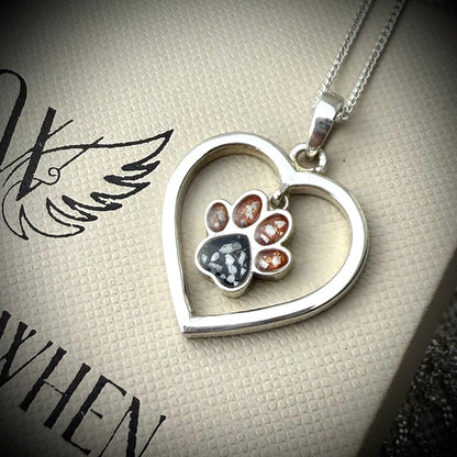 Paw Within My Heart Pendant