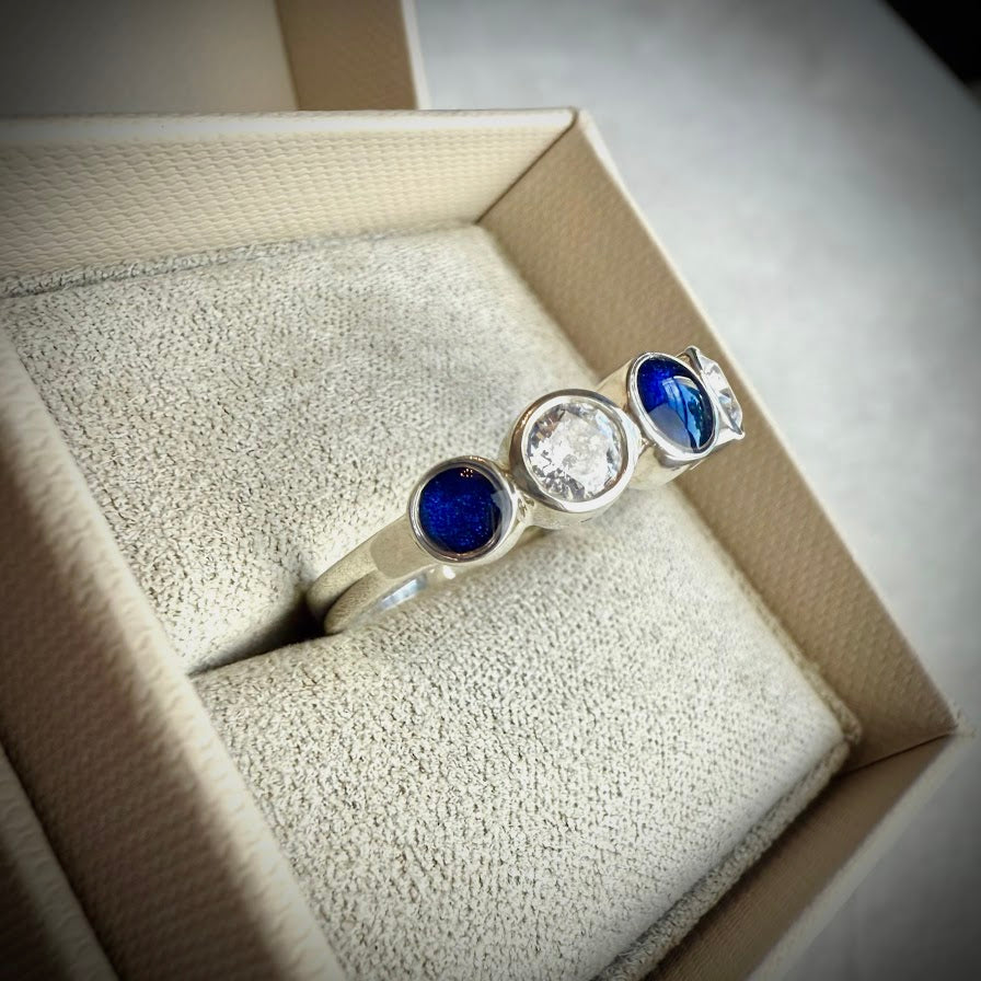 The Eternal .925 Silver Ring - Size P Only