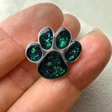 Sterling Silver Paw Brooch