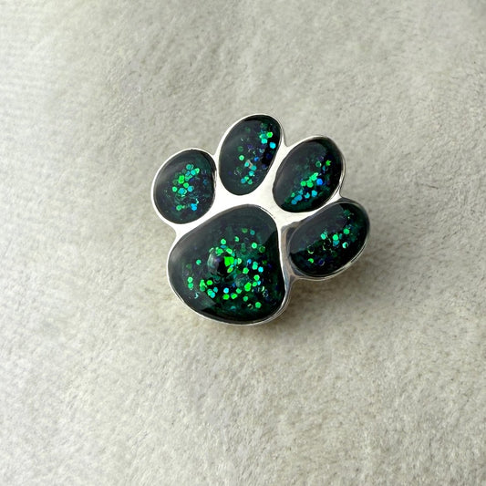My Fur Baby Paw .925 Silver Brooch