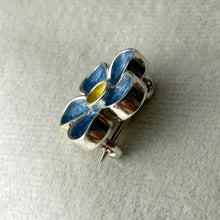 Sterling Silver Forget Me Not/Flower Brooch