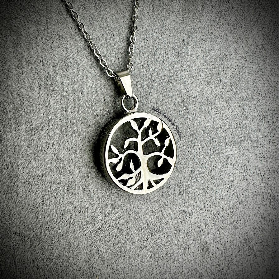 Self Fill Tree of Life Urn Pendant