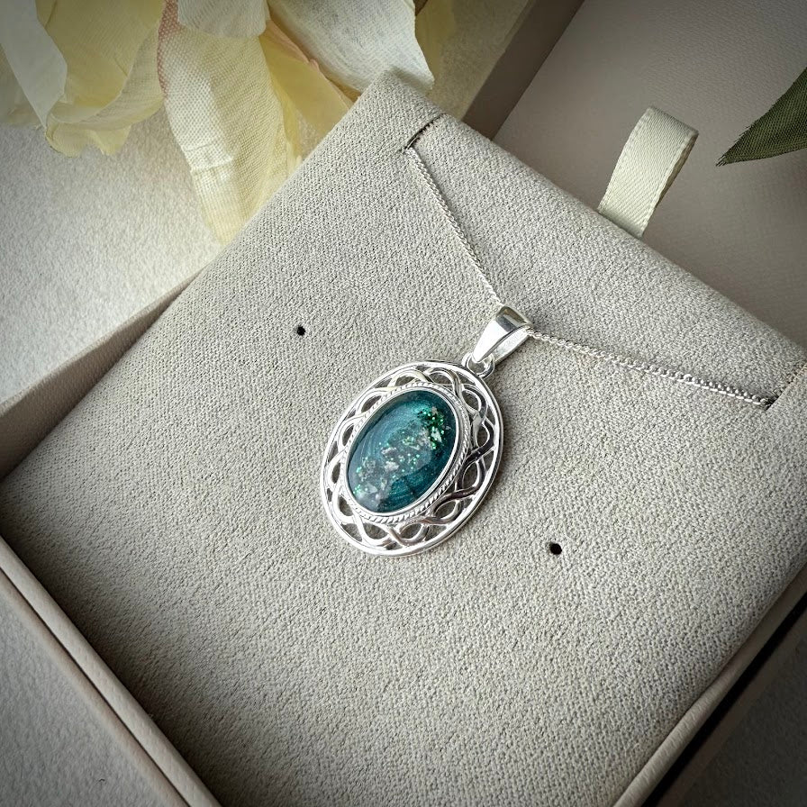 Celtic Oval Pendant