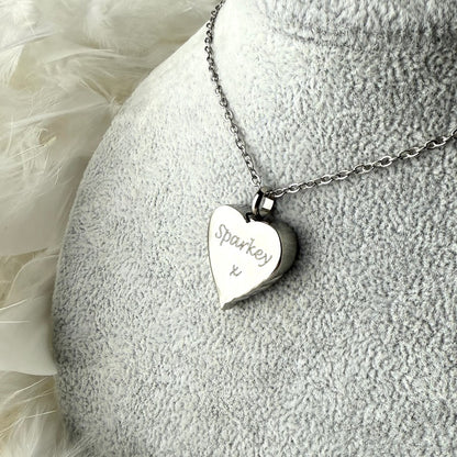 Self Fill Angel Wing Urn Pendant