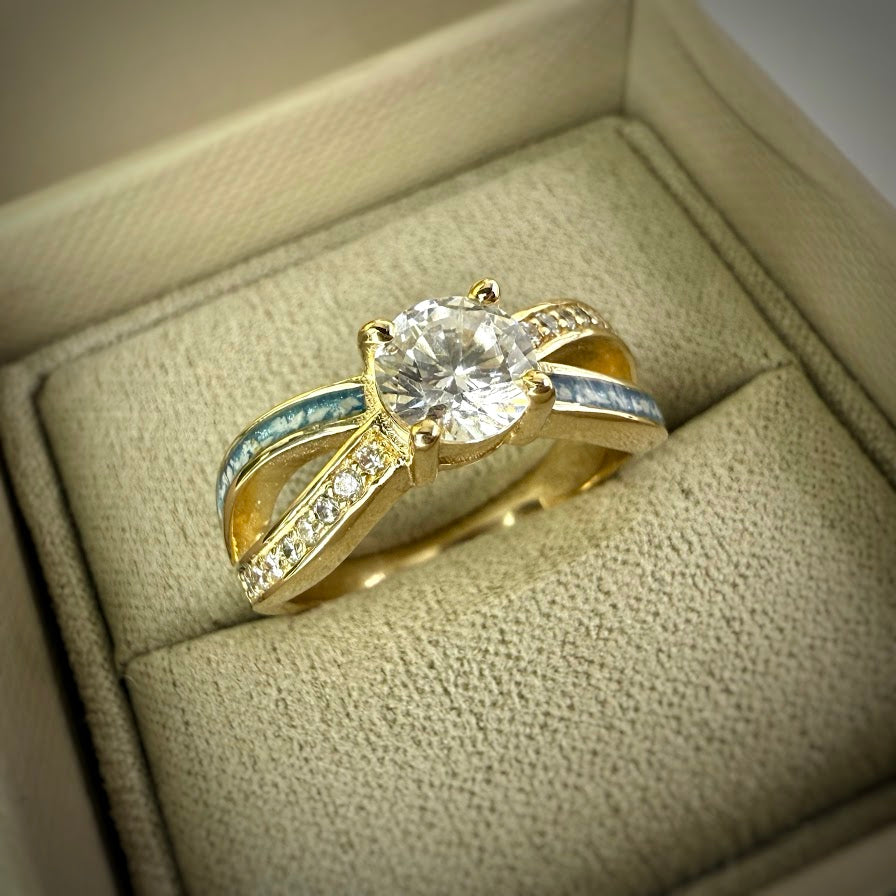 9ct Gold For Eternity Infinity Ring
