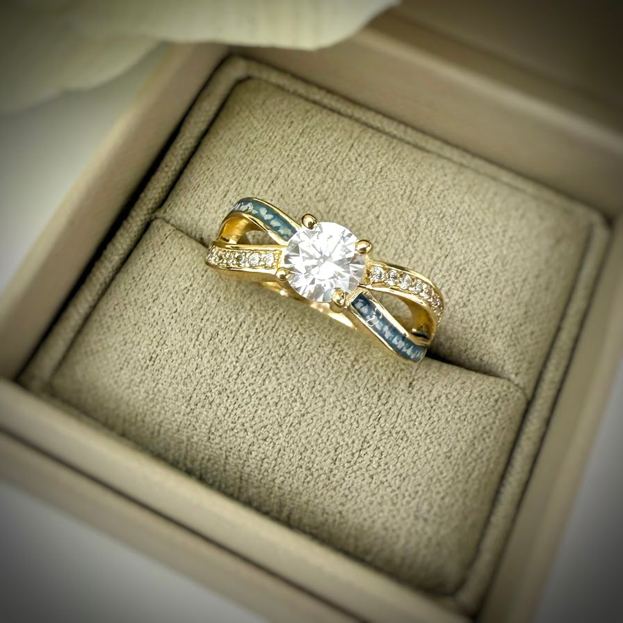 9ct Gold For Eternity Infinity Ring