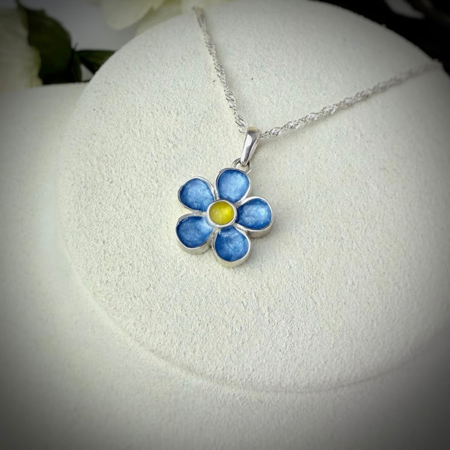 Forget Me Not / Flower Pendant
