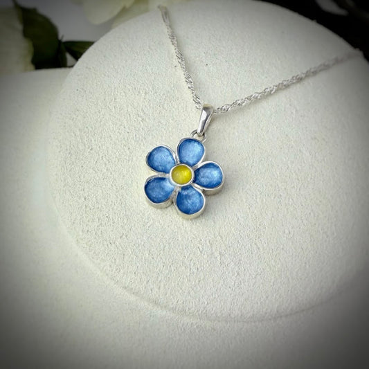 Forget Me Not / Flower Pendant