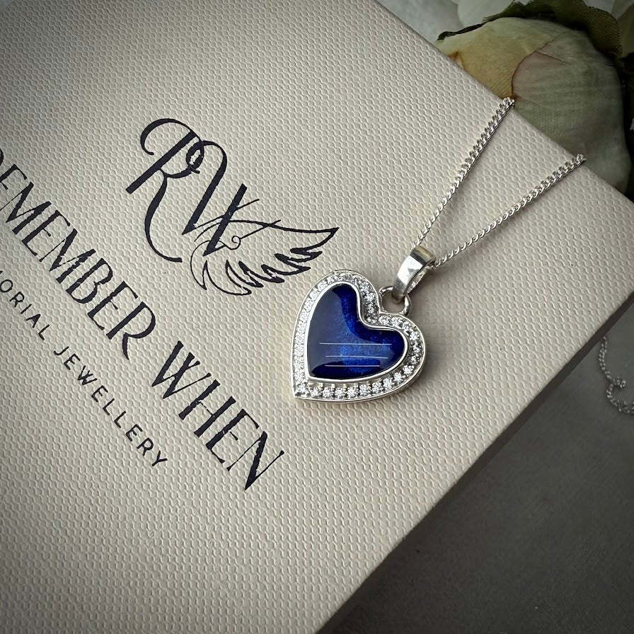 CZ My Heart Pendant