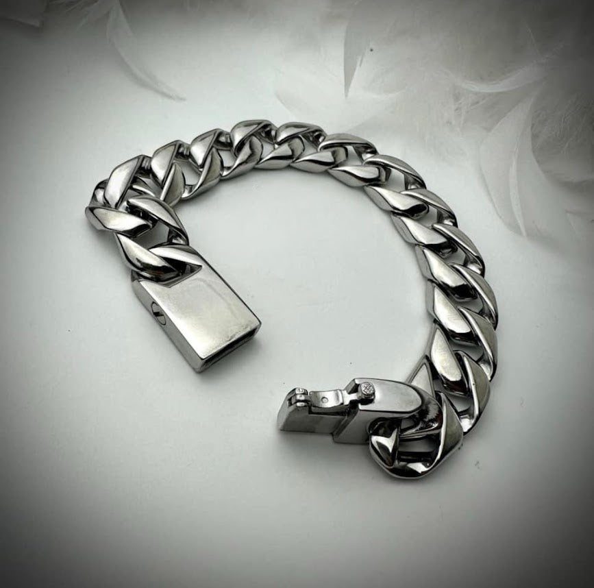 Large Link Self Fill Urn Memorial Bracelet
