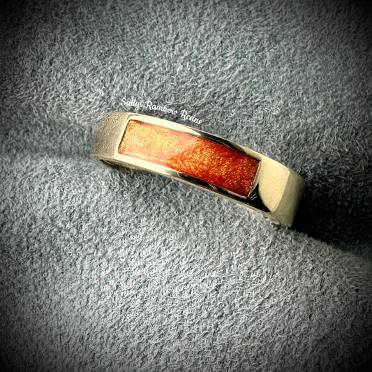 9ct Yellow Gold 6mm Front Band Ring