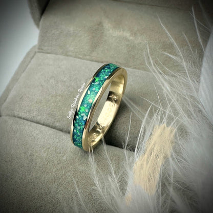 4mm 9ct Yellow Gold Band Ring