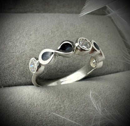 Together Forever Infinity .925 Silver  Ring
