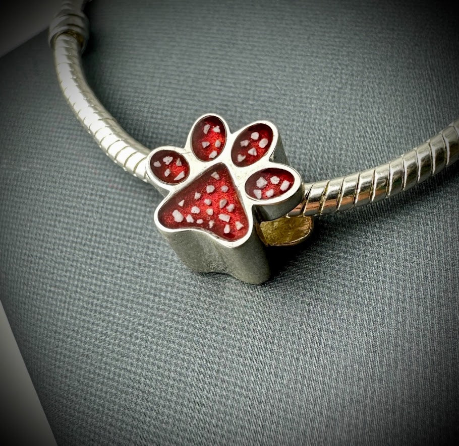 My Fur Baby Paw Bracelet Charm