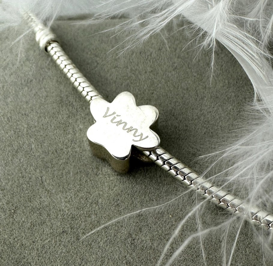 My Fur Baby Paw Bracelet Charm