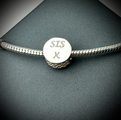 CZ Round Bracelet Charm