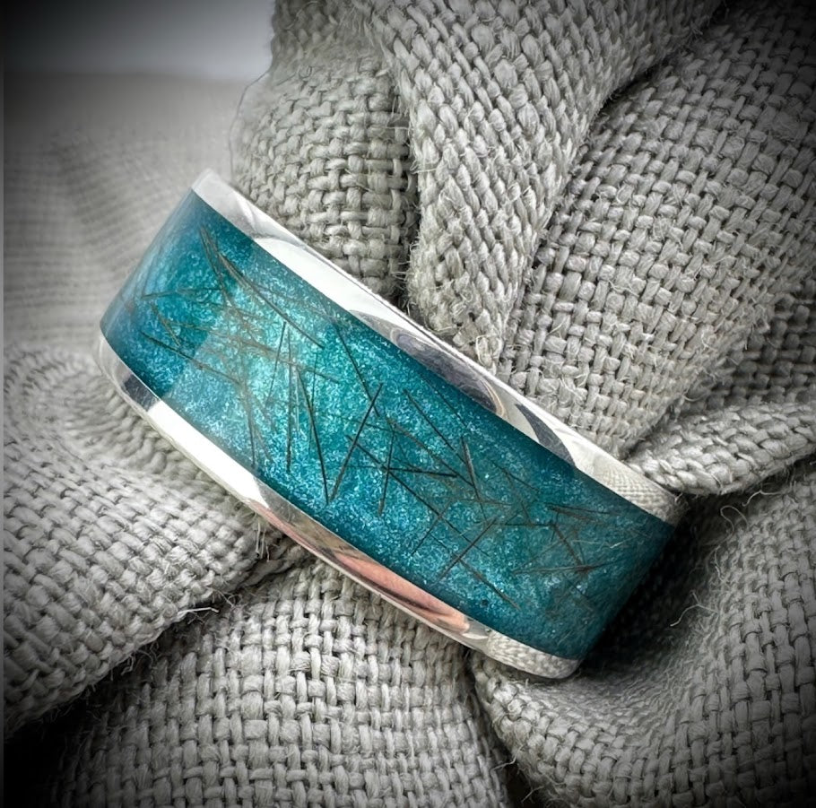 8mm Silver Band Ring