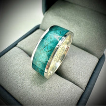 Sterling Silver 8mm Channel Ring