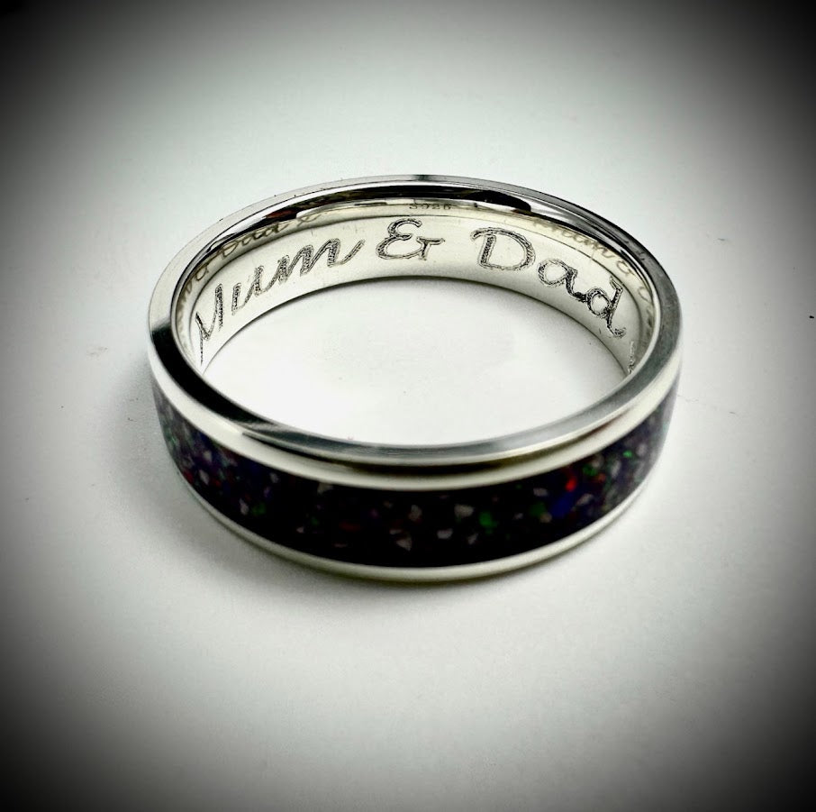 6mm Silver Band Ring