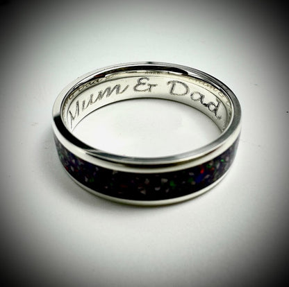6mm Silver Band Ring